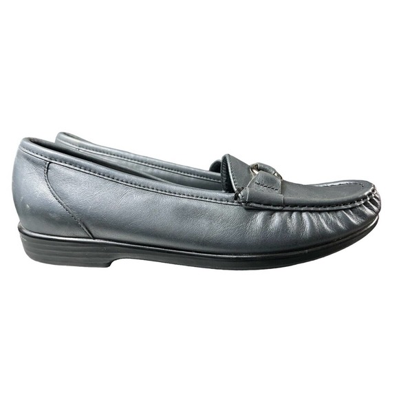 SAS Tripad Comfort Women Gray Patent Leather Slip On Loafer Shoe Size 9 - Picture 6 of 7
